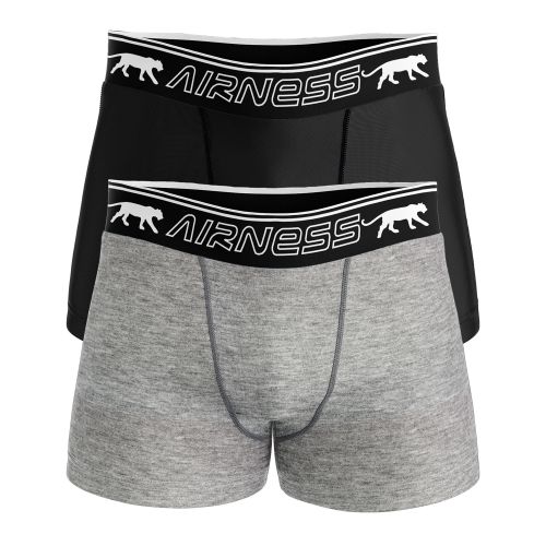 LOT DE 2 BOXERS BLACK & GREY