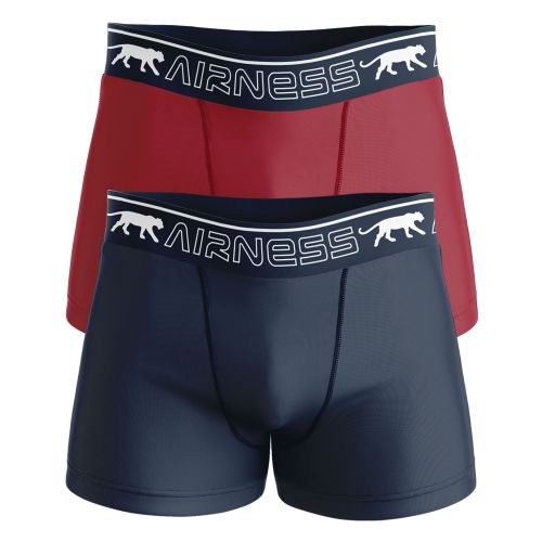 LOT DE 2 BOXERS RED & BLUE