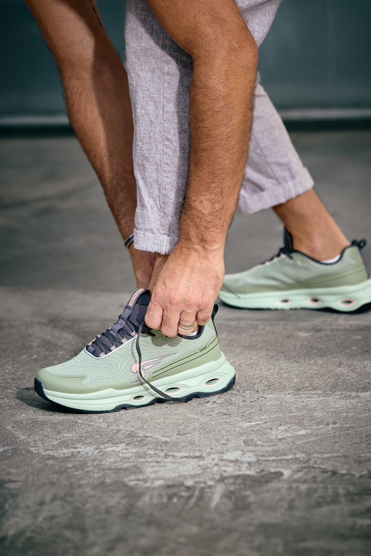 Sneakers namib colori kaki
